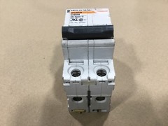 Merlin Gerin Multi9 C60N C2 Circuit Breaker 2A 480V Type C 2 Pole #0061D22PR5