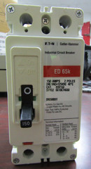 😃 NEW CUTLER HAMMER 150 AMPS CIRCUIT BREAKER 240 VAC 2 POLE ED2150