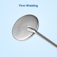JMU Dental Glass Mirror Heads #5 No Handle for Teeth Mouth Cleaning Inspection