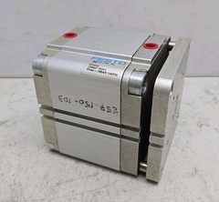Festo ADVUL-100-50-PA Compact Pneumatic Cylinder 50mm Stroke 100mm Bore 145 Psi
