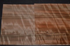Queensland Walnut Raw Wood Veneer Sheet 8 x 31 inches 1/42nd BLEMISHED J7861-31