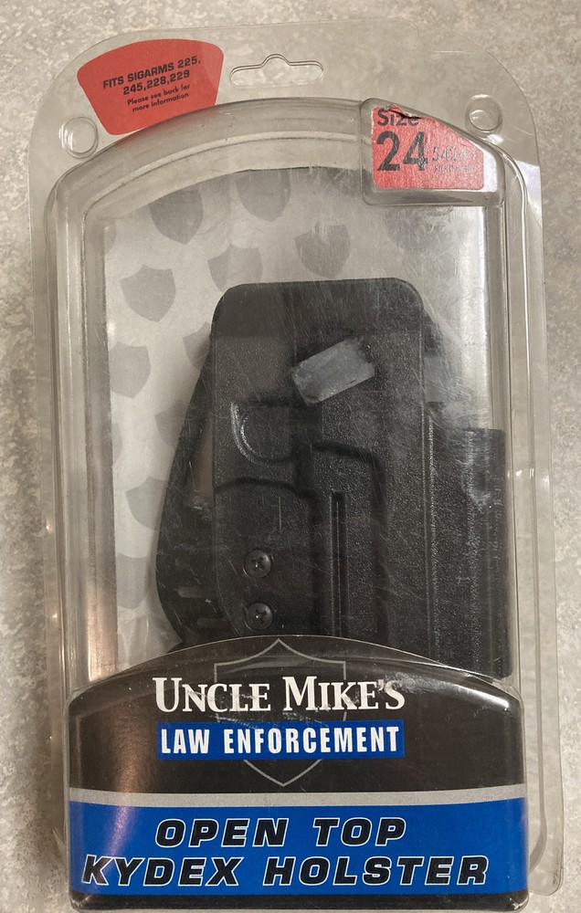 UNCLE MIKE’S KYDEX PADDLE HOLSTER 5424-1 FITS SIG ARMS 225, 228, 229, 245 NEW