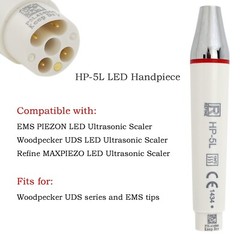 Woodpecker Dental Piezo Scaler LED Handpiece Tips G1 P1 EMS PIEZON HP-5L HW-5L