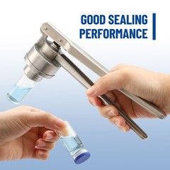 100pcs 3ml Glass Vial Clear Glass Vials with 20mm Flip Vial Crimper, New