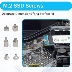 PC Computer Screws Standoffs Set Kit 360 Pieces Hard Drive Motherboard Case Fan