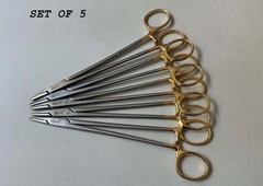 Aesculap BM066R ( LOT OF 5 ) 180mm Needle Holder FINE GRIP 7″ FOR SURGICAL USE