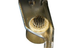 AST Labs Alligator Clip Bed-of-Nails & Black Spike ANGLED (5 Colors)(989-006A5)