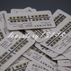 20 Pcs/Set Dental Bracket Mini/Standard Roth/Edgewise/MBT 018/022 3/345/No Hook