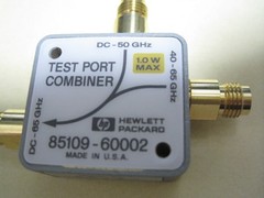 HP 85109-60002 Test Port Combiner (DC-50GHz and 40-65GHz ports)