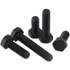 M10 1.0 Fine Thread Grade 8 Alloy Steel Full Thread Hex Head Bolts Screws DIN933