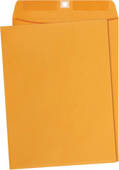 100 Pack Clasp Kraft Envelopes for Documents Gummed Mailing Envelope 9″ X 12″