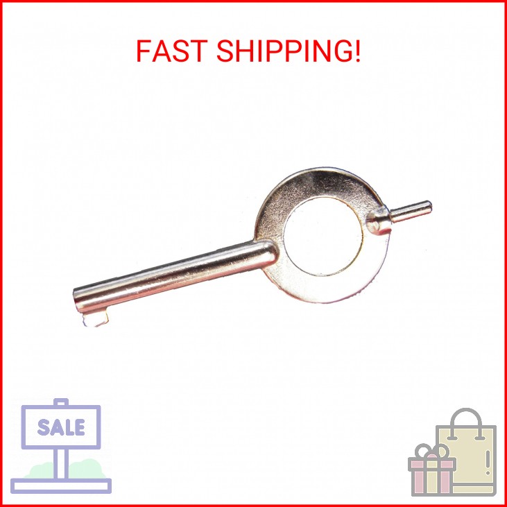 Rothco Standard Handcuff Key, Nickel Plated
