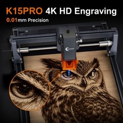 Carverall K15PRO 5W Laser Engraver Machine for Wood Leather Acrylic DIY Gifts