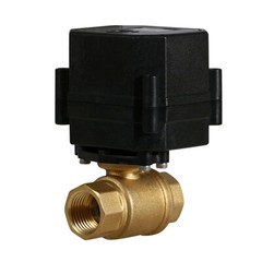 3/4″ Motorized Electric Ball Valve 9 12 to 24 Volt Slow Close, 3 Wire Control