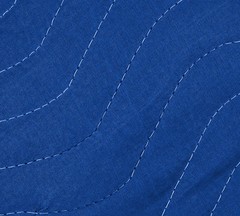 6Pk 72″x80″ (85 lb./dz. Wt) Furniture Blue Moving Blankets Pads Woven Polyester