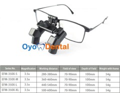 2.5X 3.5X Dental LED Head Light Lamp For Magnification Binocular Loupes 5W Light