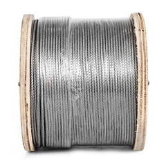 VEVOR T316 1/8″ 3/16″ Stainless Steel Cable 1×19 100/500/1000ft Wire Rope Cable
