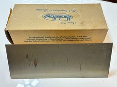 Marshalltown USA MX2 Carbon Steel Finishing Trowel 11-1/2 x 4-1/2, NEW Old Stock