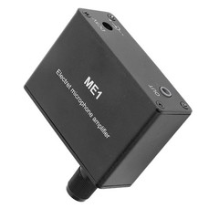 Electret Microphone Amp Adjustable Gain 0‑20db Condenser Mic Headphone