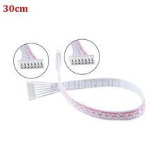 JST XH2.54mm 7 Pin Pitch Connector Cable Female to Female PCB Wire 10/20/30cm
