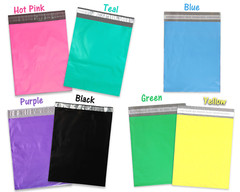 10, 20, 50 -100- 200 Pack 10×13 Colored Designer Approved Quality Poly Mailers