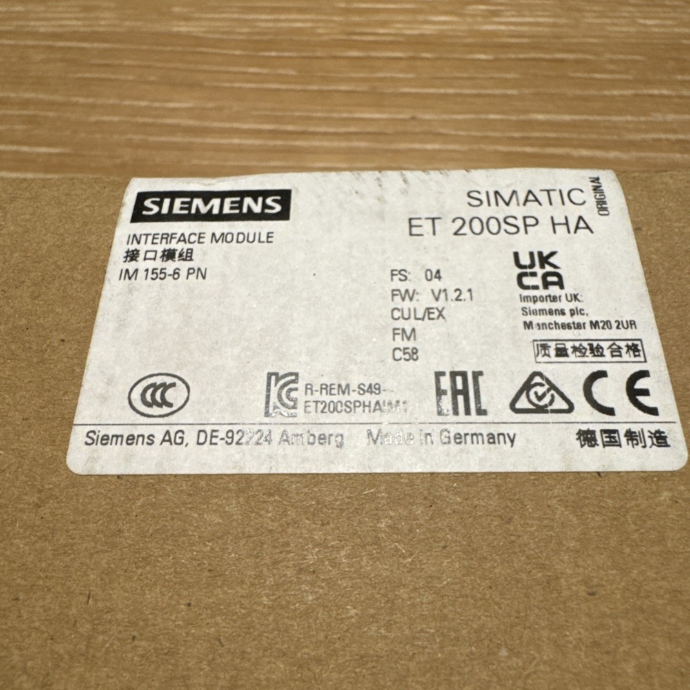 New Siemens 6DL1155-6AU00-0PM0 ET 200SP HA Interface Module 6DL1 155-6AU00-0PM0