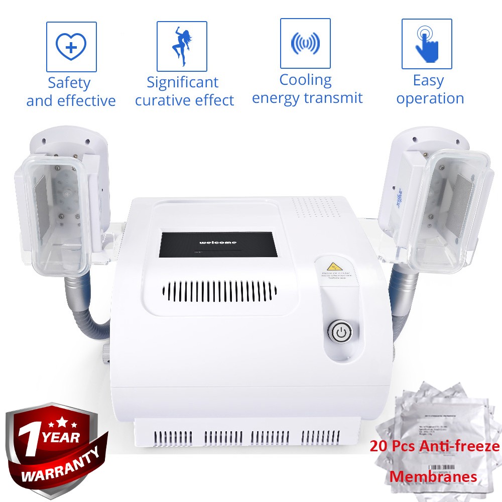 Pro Cool Freeze Beauty Machine 2 Probes for Body Silhouette Care Salon Studio US