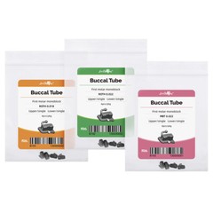 Dental Orthodontic Buccal Tube 1st Molar Bondable Non-conv Roth/MBT.022/018 Mono