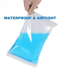 200PCS 2×3″ Thick 4 Mil Small Clear Zip Poly Bags Plastic Reclosable Zip Lock