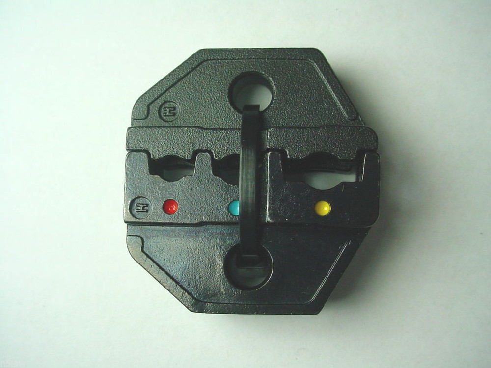 Crimp Tool Die Set For Red, Blue, & Yellow Electrical Terminals
