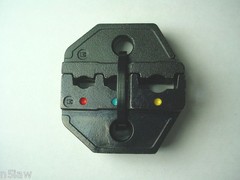 Crimp Tool Die Set For Red, Blue, & Yellow Electrical Terminals