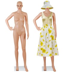 Female Mannequin 69” Full Body Dress Form w/ Detachable Torso, Arms and Legs