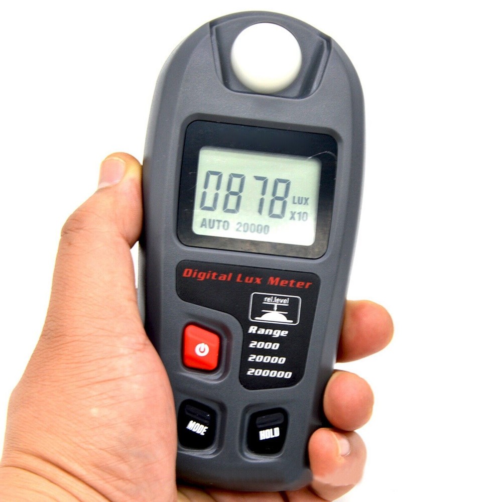 Luxmeter Luminometer LCD Digital Photometer Light Meter Tester Measurement Tool
