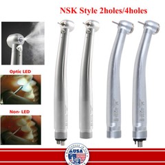 Estilo NSK Dental Pieza mano LED de alta velocidad Pana MAX EK LED 2 & 4Hole USA