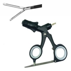1pcs Laparoscopic Long Fenestrated Grasper 5mmx330mm Surgical Tools CE Approved