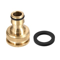 Brass Faucet Tap Quick Connector G1/2 G3/4 Hose Pipe Fitting