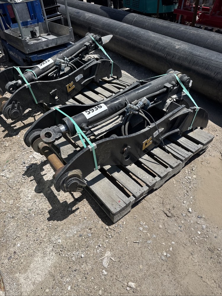 65 Mm Excavator Hydraulic Thumb Cat Volvo John Deere Hitachi 312 140 Komatsu New