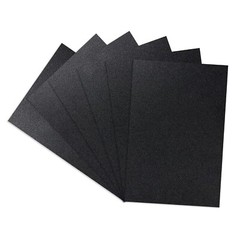 6pack Black ABS Plastic Sheet 8″ x 12″x 0.04″ Flexible Moldable Impact Strength