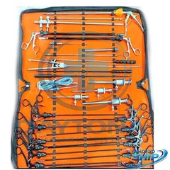 German Grade 28 Pcs Laparoscopic Surgery Set Laparoscopy Endoscopy Instruments