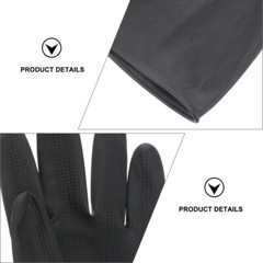 3 Pairs Barber Hair Dye Gloves Waterproof Hand Protectors Hairdressing Supplies