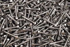 (250) Tek 5 Stainless Steel 12-24 x 1-1/4 Hex Washer Head Self-Drilling HD Screw