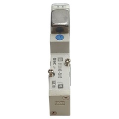SMC SYJ3143-5LOZ Solenoid Valve, 5/2-Way, 0.15-0.7MPa, Base-Mount, 24VDC Coil