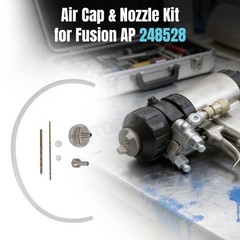 Pour Foam Air Cap & Injection Tip Kit For Fusion AP Spray Gun 248528 Aftermarket