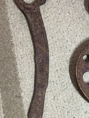 Vtg. Cast Iron Railway Cart Wheel / Caster Nice Industrial Salvage Wheels Spin