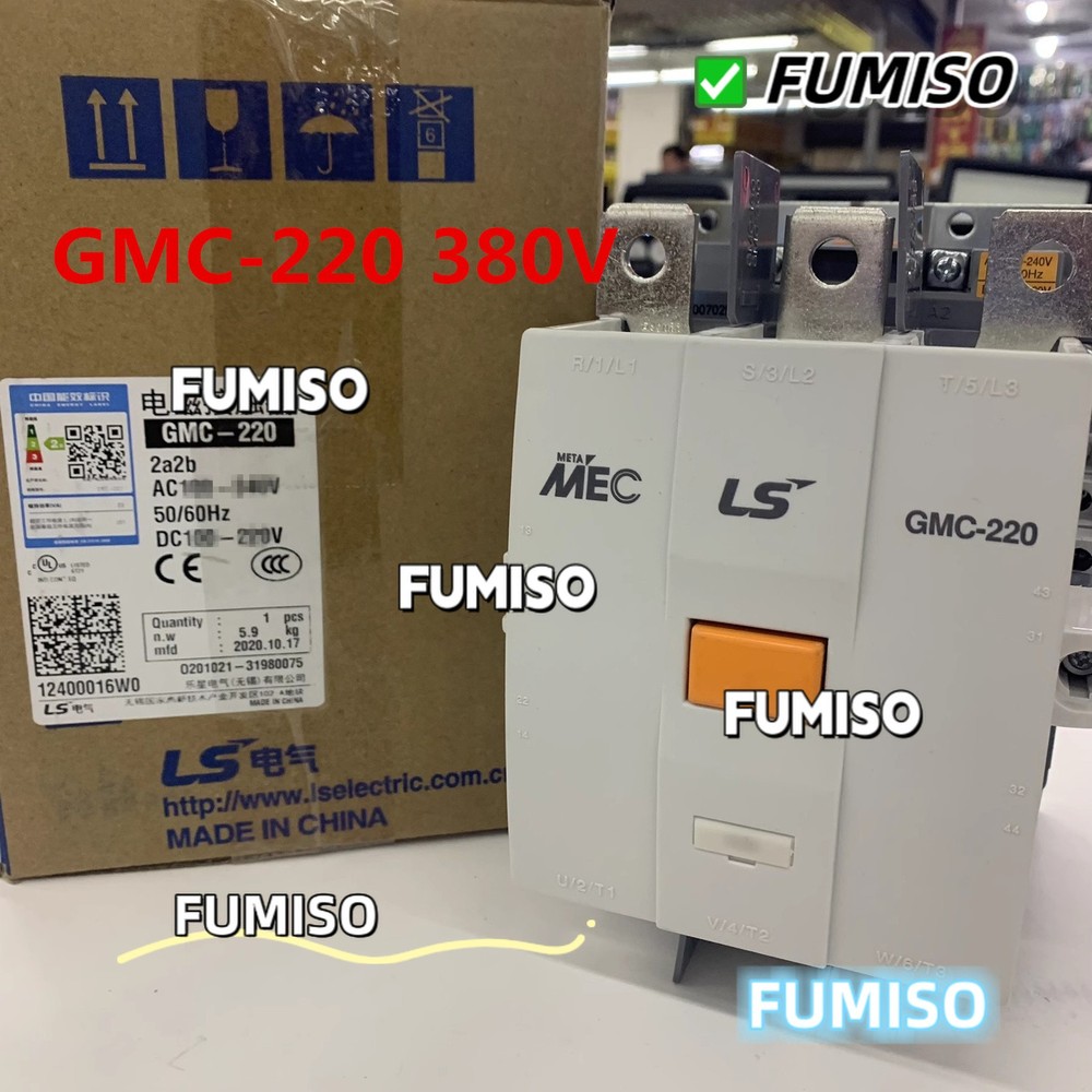 1pcs LS power GMC-220 AC/DC contactor 380V.