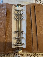 Moterm Personal Wide Luxe 2.0 Full Grain Leather Vegetable Tan In Dune Color