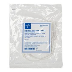 Medline SuperSoft Oxygen Cannulas with Universal Connector, 3 Pack- HCS4510S