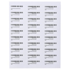 Premium Shipping Address Mailing Labels 1″ x 2 5/8″ 30 Labels Per Sheet (30 UP)