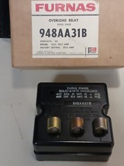FURNAS 948AA31B 3 PHASE SOLID STATE OVERLOAD RELAY, RNAGE: 16.0 – 24.0 AMPS