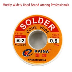 50g 63 37 Tin Rosin Core Solder Wire Electrical Soldering Sn60 Flux 0.8mm